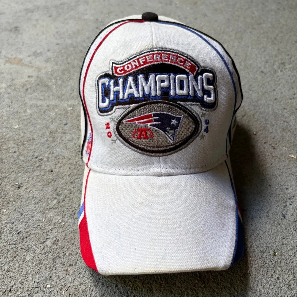 Reebok New England Patriots 2004 AFC Conference Champions Super Bowl XXXIX Hat